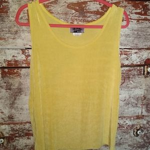 Slinky brand yellow tank